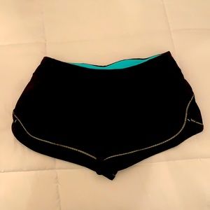 Black Ivivva by Lululemon shorts, with built in underwear. US size 12.